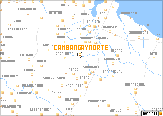 map of Cambangay Norte