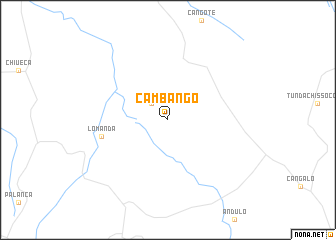 map of Cambango