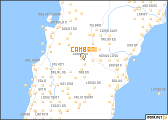 map of Cambani