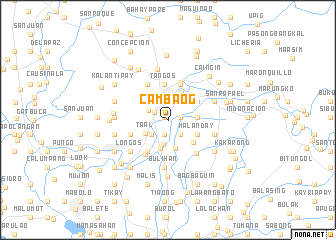 map of Cambaog