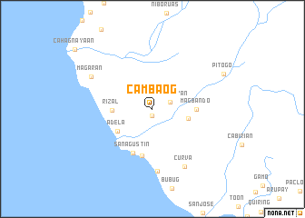 map of Cambaog