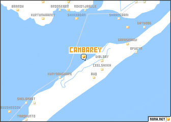 map of Cambarey