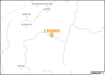 map of Cambari