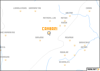 map of Cambari