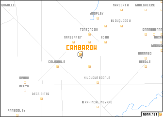 map of Cambarow