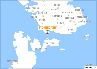 map of Cambas-ac