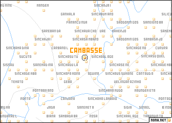 map of Cambasse