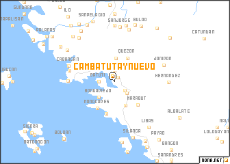 map of Cambatutay Nuevo