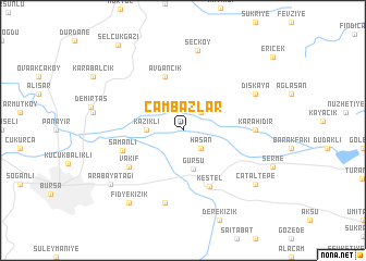 map of Cambazlar