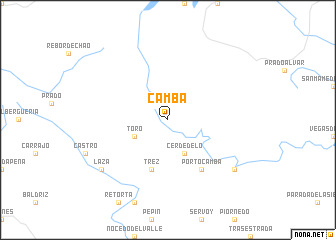 map of Camba