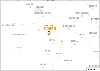 map of Camba
