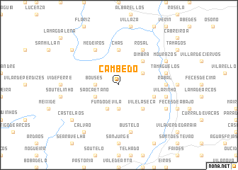 map of Cambedo