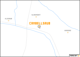 map of Cambells Aub