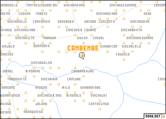 map of Cambembe