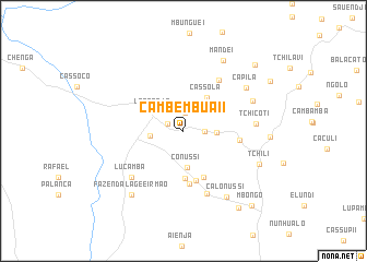 map of Cambêmbua II