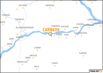 map of Cambene