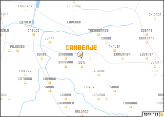 map of Cambenje