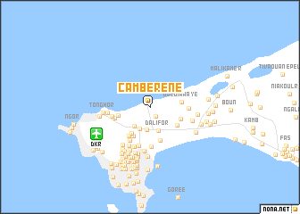 map of Cambérène
