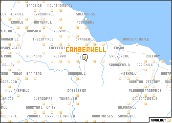 map of Camberwell