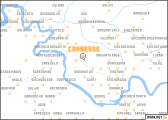 map of Cambéssè