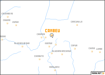 map of Cambeu