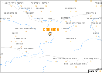 map of Cambias