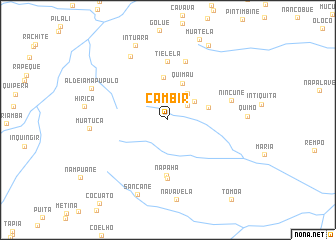 map of Cambir