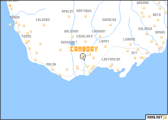 map of Camboay