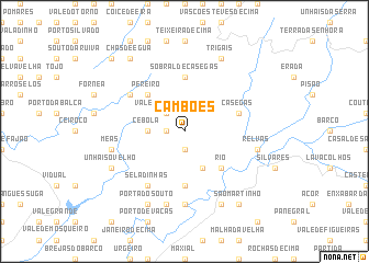 map of Cambões