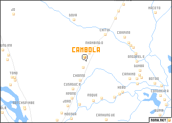 map of Cambola