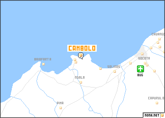 map of Cambolo