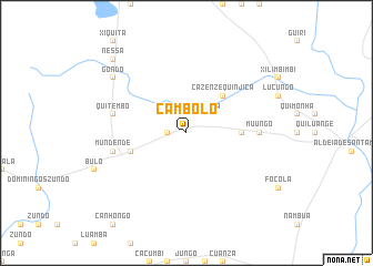 map of Cambolo