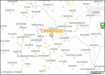 map of Cambongue