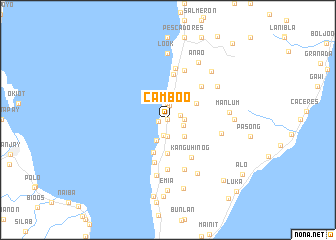 map of Camboo