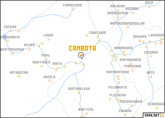 map of Cambotá