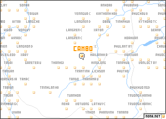 map of Cam Bồ