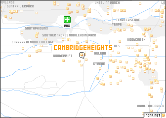 map of Cambridge Heights