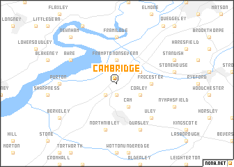 map of Cambridge