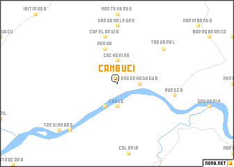 map of Cambuci