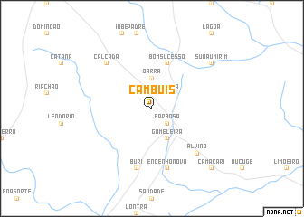 map of Cambuís