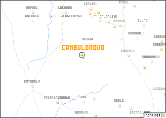 map of Cambulo Novo