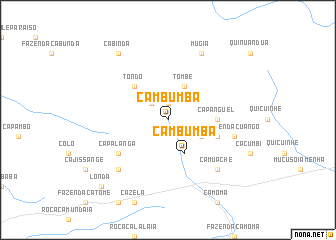 map of Cambumba