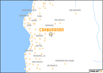 map of Camburanan