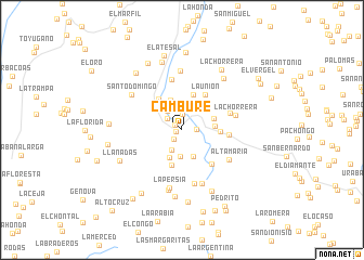 map of Camburé