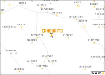 map of Camburito