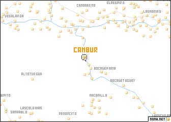 map of Cambur