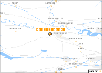 map of Cambusbarron