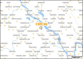 map of Cam Chú