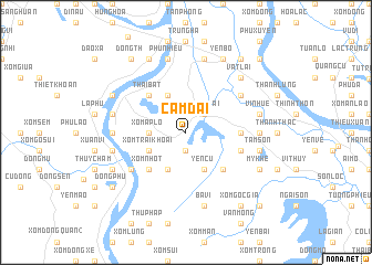 map of Cẩm Ðài