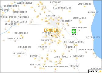 map of Camden